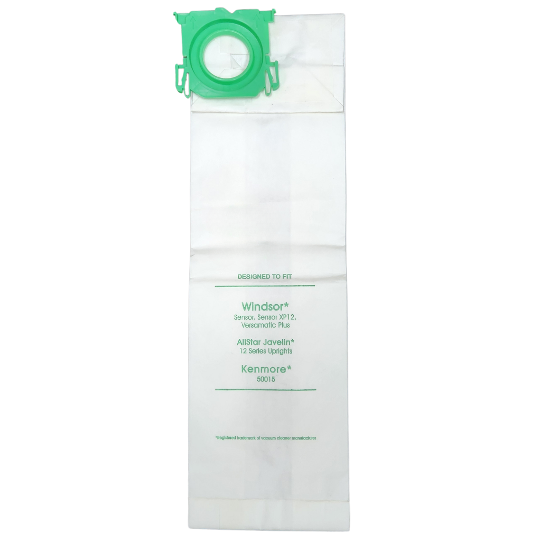 VacBagsUSA® Replacement Vacuum Cleaner Bags for Windsor® Sensor Versamatic Plus 2-Ply - VacBagsUSA